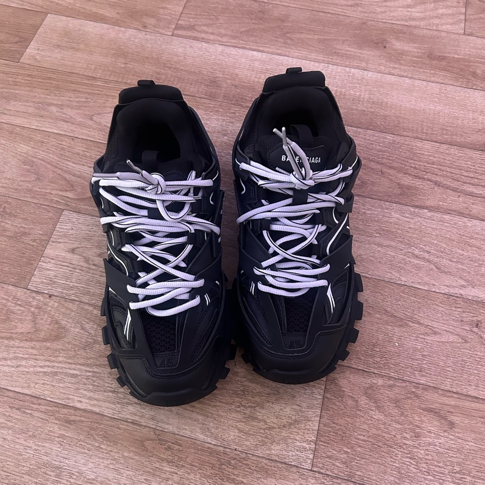 Balenciaga Black and White shoes